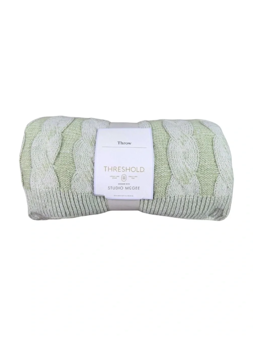 Threshold Designed With Studio McGee Rolled Knit Throw Blanket - 50” x 60”